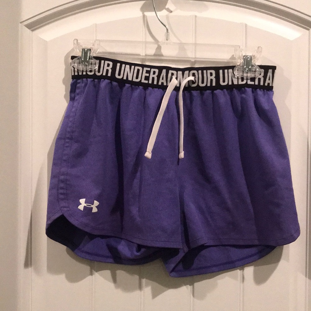 Purple Under Armor Shorts